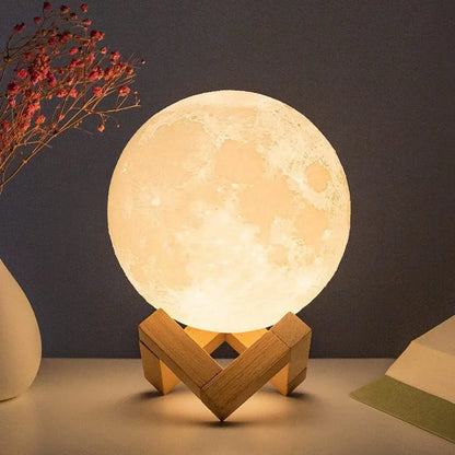 Blosum Moon Lamp